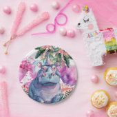 Party Animals Safari Oerwoud Wild Een Verjaardag Papieren Bordje (Feest)