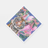 Party Animals Safari Oerwoud Wild Een Verjaardag Servet (Hoek)