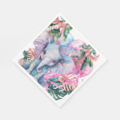 Party Animals Safari Oerwoud Wild Een Verjaardag Servet (Hoek)