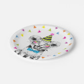 Party Animals Safari Wild Tiger Jungle Birthday Papieren Bordje (Gekanteld)