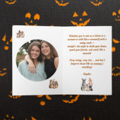 Party Animals Schattige Grappige foto Halloween ka Kaart