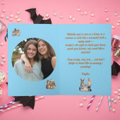 Party Animals Schattige Grappige foto Halloween ka Kaart