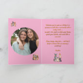 Party Animals Schattige Grappige foto Halloween ka Kaart (Binnen)