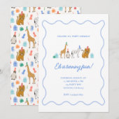 Party Animals Uitnodiging (Voorkant / Achterkant)