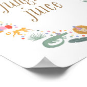 Party Animals Verjaardagsfeestje Oerwoud Juice Sig Poster (Hoek)