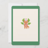 Party Animals Verjaardagsfeestuitnodiging Kaart (Achterkant)