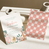 Party Animals Zoo Verjaardag Uitnodiging Safari