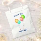Party ballons kinderen Birthday Dank je Bedankzakje (Geknipt)