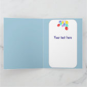 Party Balloon Corgi Kaart (Binnen)