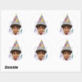 Party Balloon Pet Foto Verjaardag Stickers toevoeg (Vel)