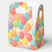Party balloons in different colors bedankdoosjes (Geopend)