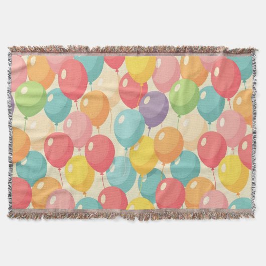 Party balloons in different colors deken (Voorkant)
