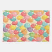 Party balloons in different colors theedoek (Horizontaal)