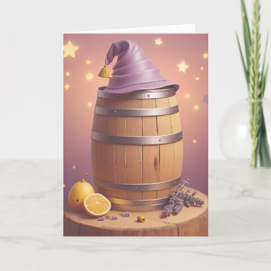 Party Barrel's Birthday Cheer Kaart (Voorkant)