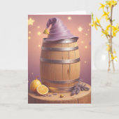 Party Barrel's Birthday Cheer Kaart (Gele Bloem)