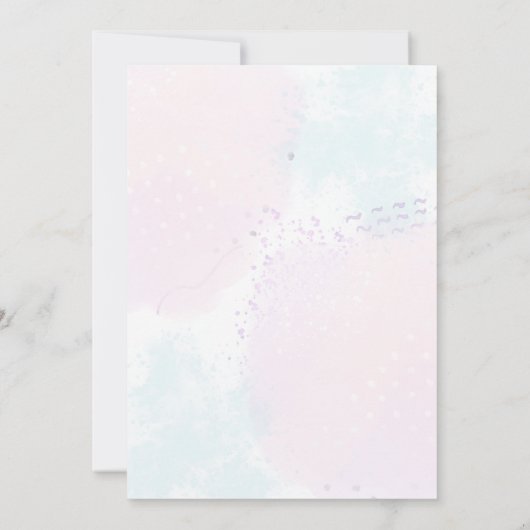 Party Boerderij Dieren Verjaardag Whimsy Uitnodigi Kaart (Achterkant)