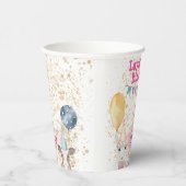 Party Boerderijdieren gepersonaliseerd Papieren Bekers (Rechts)