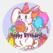Party Bunny Stickers (Voorkant)