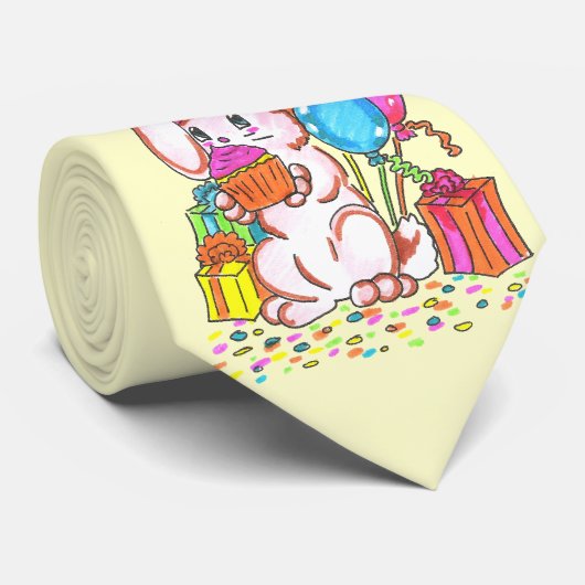 Party Bunny Stropdas (Opgerold)