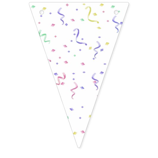 Party Bunting Banner/2e Verjaardag met ballonnen Vlaggetjes (Tweede vlag)