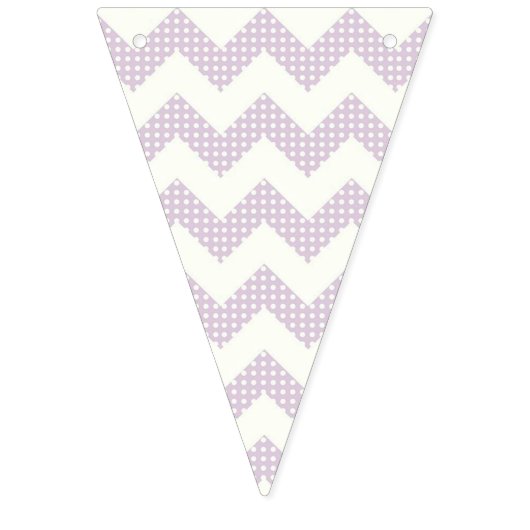 Party Bunting Banner/Chevron en Polka Dots Vlaggetjes (Derde vlag)