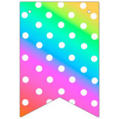 Party Bunting Banner/Regenboog en Polka Dots Vlaggetjes (Tweede vlag)