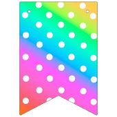 Party Bunting Banner/Regenboog en Polka Dots Vlaggetjes (Eerste vlag)