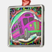 Party Bus.jpg Metalen Ornament (Links)