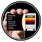 Party Bus Verhuur Visitekaartje