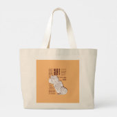 Party Canvas tassen (Achterkant)