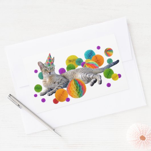 Party Cat Sticker (Envelop)
