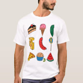 Party Caterpillar kostuum T-shirt voor kinderen (Voorkant)
