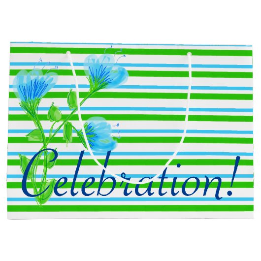 Party Celebration Bag Large Cadeautasje (Achterkant)