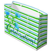 Party Celebration Bag Large Cadeautasje (Achterkant Gekanteld)