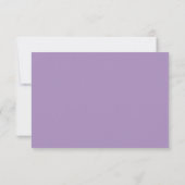 PARTY CELEBRATION CARD modern block violet paars Kaart (Achterkant)