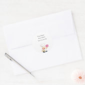 Party Chef - Adreslabel Ronde Sticker (Envelop)