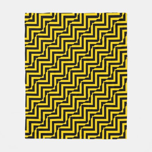 Party Chevrons Fleece Deken (Voorkant)