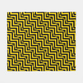 Party Chevrons Fleece Deken (Voorkant (Horizontaal))