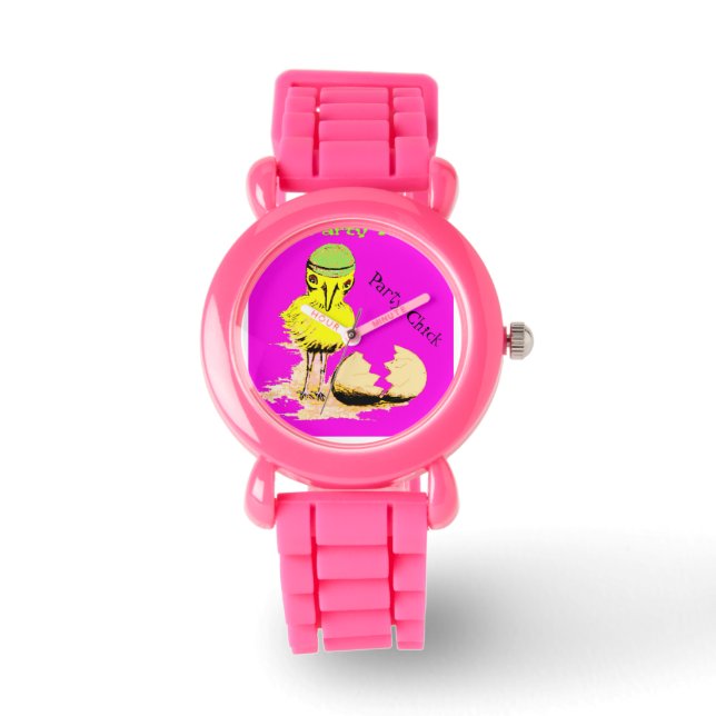 Party Chick horloges (Voorkant)