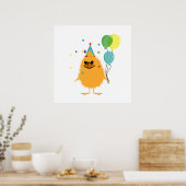 Party Chick Poster (Keuken)