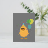 Party Chick Uitnodiging Briefkaart (Staand voorkant)