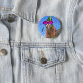 Party Chicken Ronde Button 5,7 Cm (In situ)