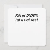Party Chicks Kaart (Achterkant)