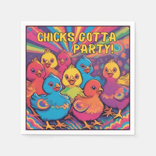 Party Chicks Servet (Voorkant)