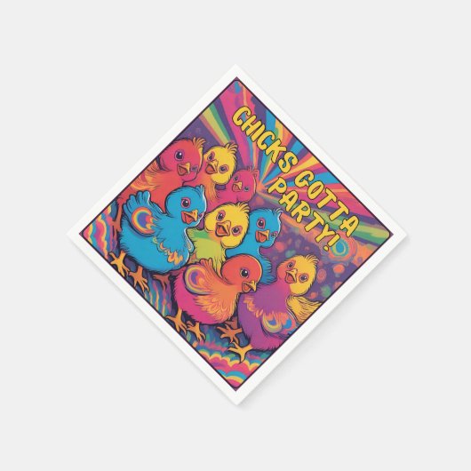 Party Chicks Servet (Hoek)