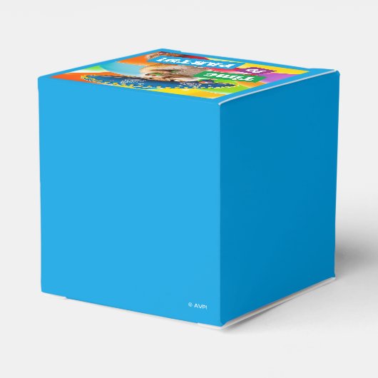 party chipmunk in sombrero bedankdoosjes (Achterkant)