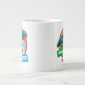 party chipmunk in sombrero grote koffiekop (Voorkant)