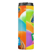 party chipmunk in sombrero thermosbeker (Achterkant)