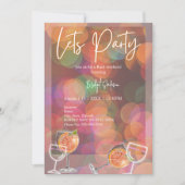 Party & Cocktail vrijgezellenweekend Kaart (Voorkant)
