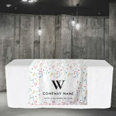 Party Confetti Custom Business Runner Banner Wandkleed